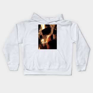 Flames and illusion Kids Hoodie